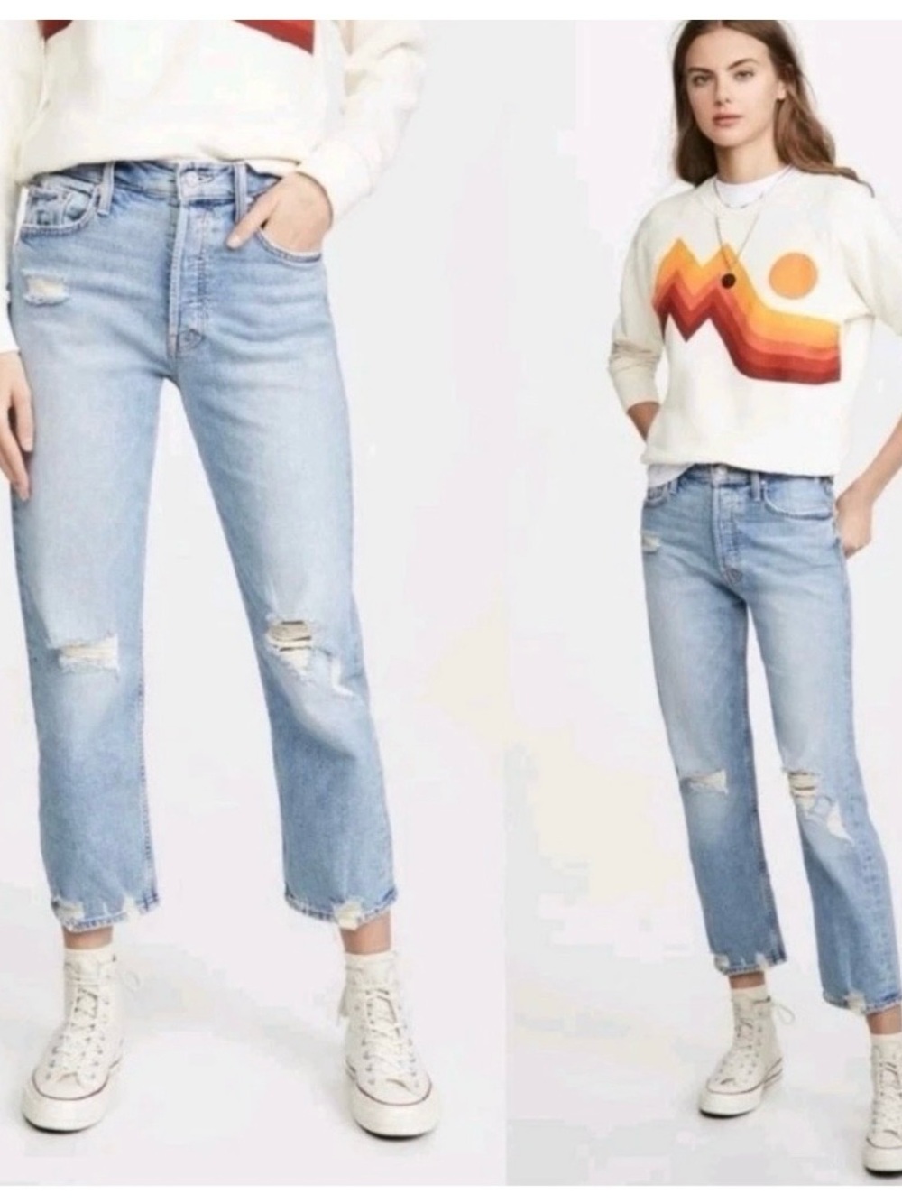 MOTHER Superior Denim The Tomcat in The Confession Wash Size 30